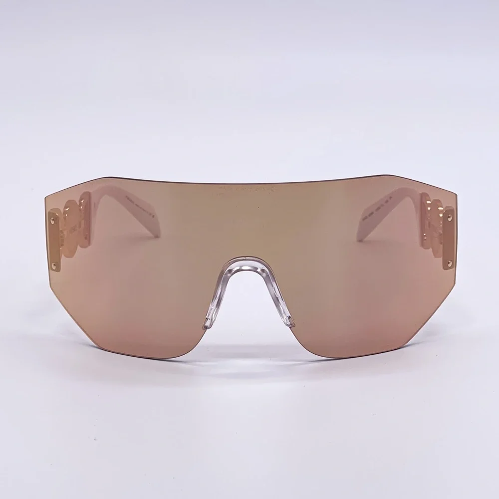 NEW VE2258 1002/7J UNISEX VERSACE SHIELD SUNGLASSES MOD 2258 10027J EYEWEAR